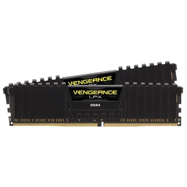 Corsair Vengeance LPX DDR4-3200 - 16GB - CL16 - Dual Channel (2 pcs) - Intel XMP - Svart