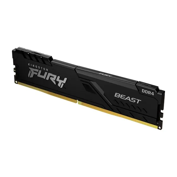 Kingston FURY Beast DDR4-3200 - 8GB - CL16 - Single Channel (1 pcs) - Intel XMP - Svart