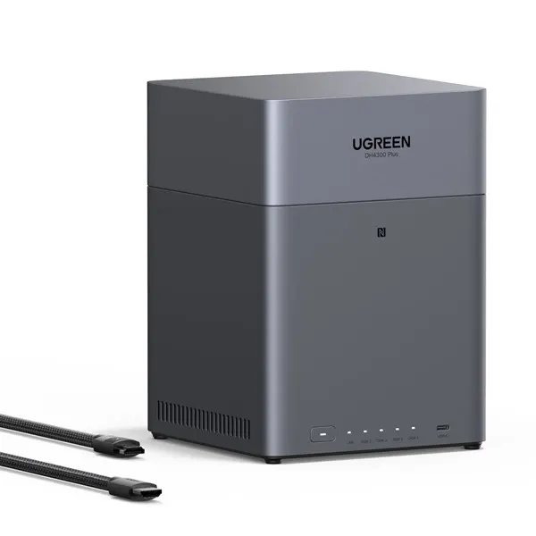 UGREEN NASync DH4300 Plus + HDMI cable - NAS Server