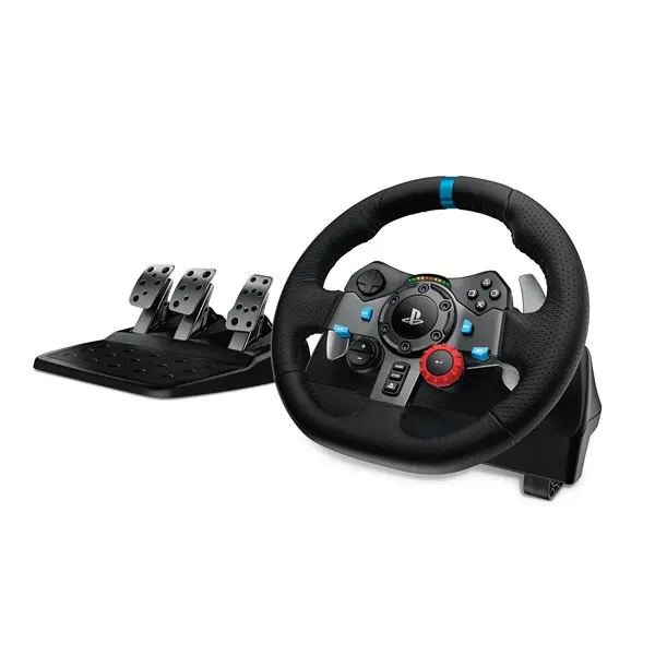 Logitech G29 Driving Force Racing Wheel (PS5 / PS4 / PS3 / PC) - Wired Steering wheel & Pedal set - Sony PlayStation 4