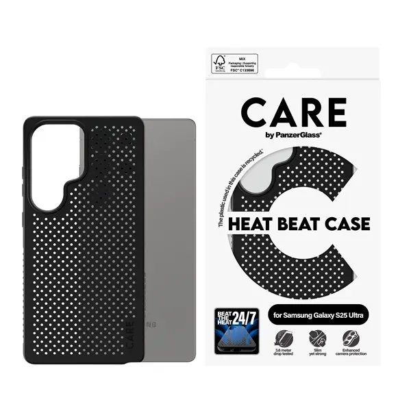 CARE by PanzerGlass Feature Case Heat Beat Samsung Galaxy S25 Ultra
