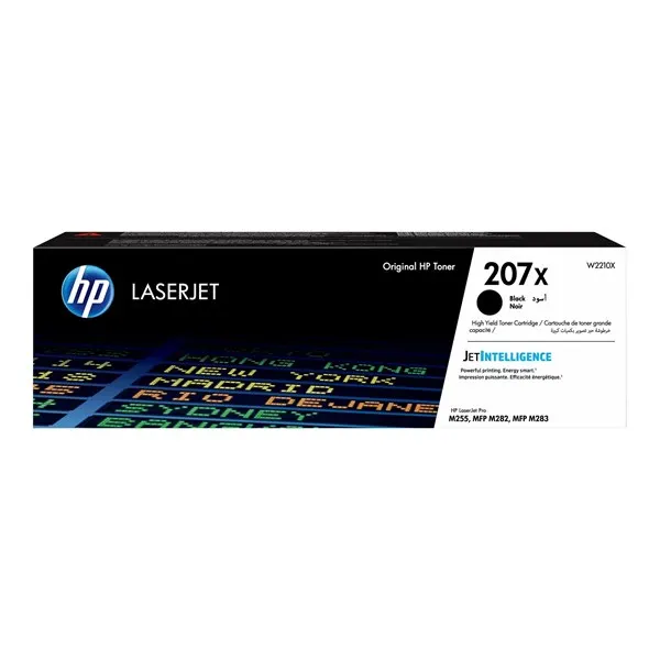 HP 207X / W2210X High Capacity Black Toner - Tonerkassett Svart