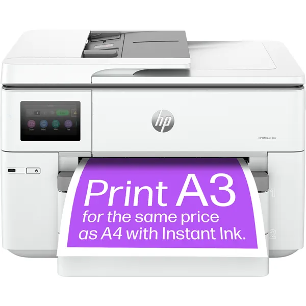 HP Officejet Pro 9730e Wide Format A3 All in One Multifunktions - Färg - Bläck