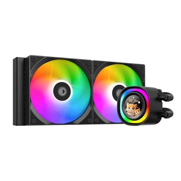 ID-Cooling FX240 LCD - CPU Vattenkylare - Max 25 dBA