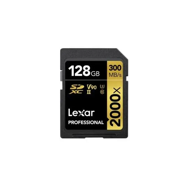 Lexar Professional Gold 2000x SD - 300MB/s - 128GB