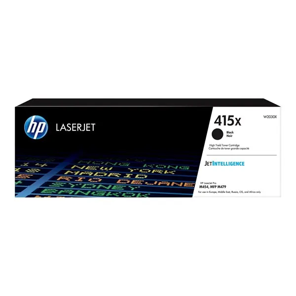 HP 415X / W2030X High Capacity Black Toner - Tonerkassett Svart