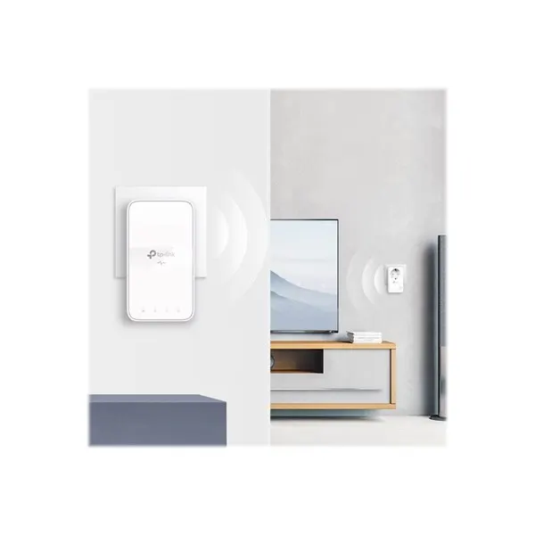 TP-Link TL-WPA7617 V1 - powerline adapter - 802.11a/b/g/n/ac - wall-pluggable Homeplug / PowerLine