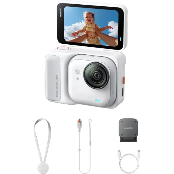 Insta360 GO Ultra Standard Bundle - Arctic White