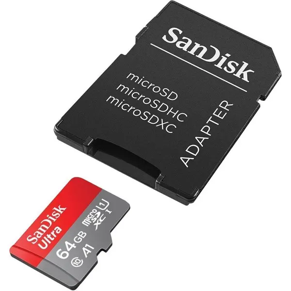 SANDISK Ultra microSD/SD - 140MB/s - 64GB