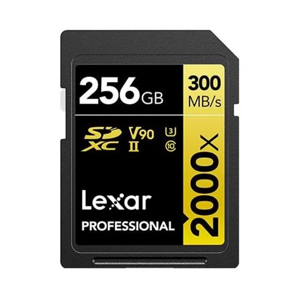 Lexar Professional Gold 2000x SD - 300MB/s - 256GB