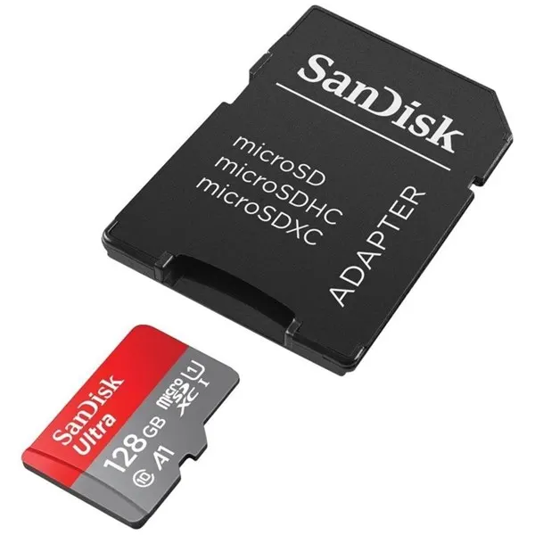 SANDISK Ultra microSD/SD - 140MB/s - 128GB