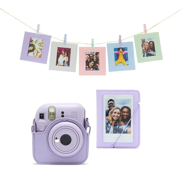 Fujifilm INSTAX Mini 12 Accessory Kit Lilac