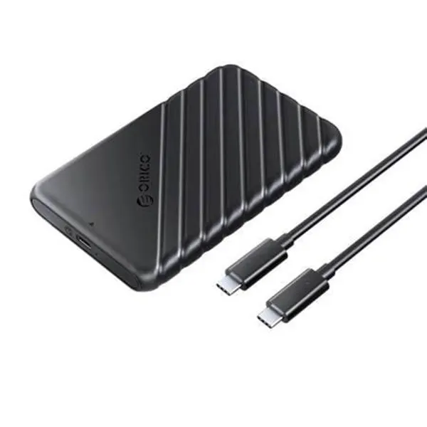 ORICO 2.5' HDD / SSD Enclosure 6 Gbps USB-C 3.1 Gen1 (Black)