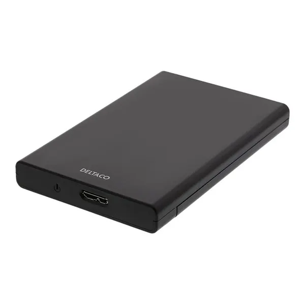 Deltaco Externt hårdiskkabinett USB 3.0 skutbar