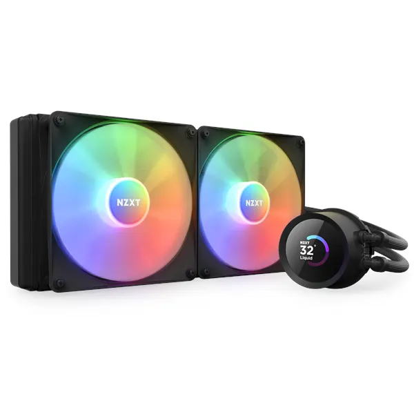 NZXT Kraken 280 Svart RGB - CPU Vattenkylare - Max 32 dBA