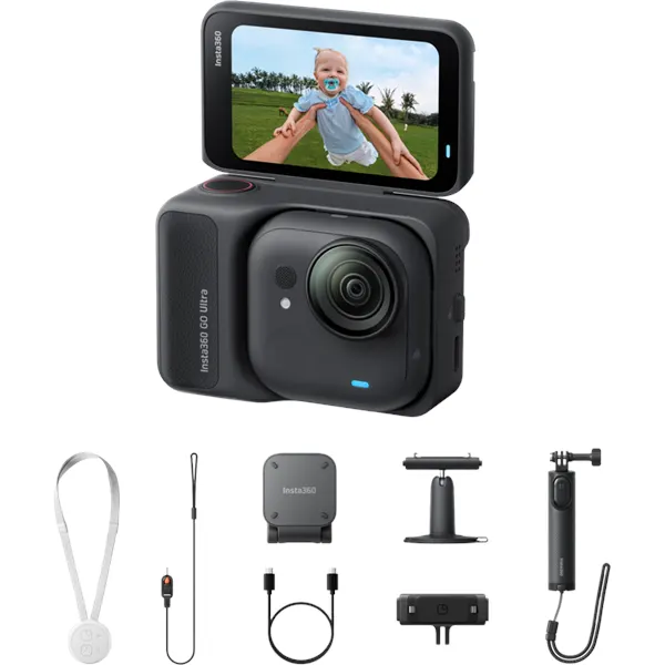 Insta360 GO Ultra Creator Bundle - Midnight Black
