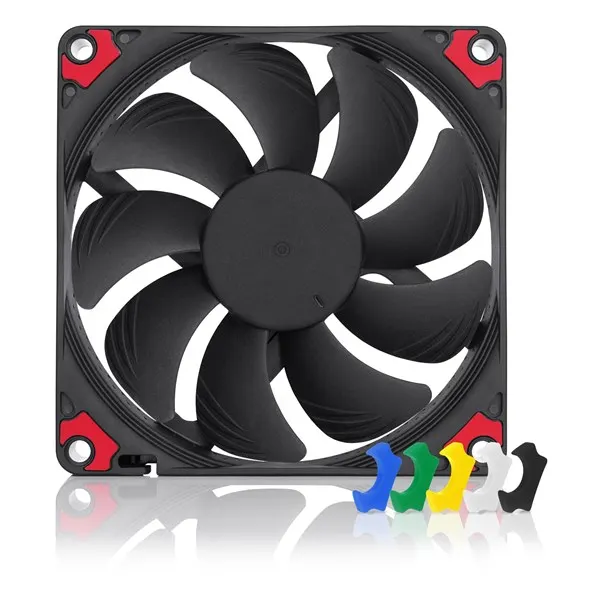 Noctua NF-A9x14 HS-PWM chromax.black.swap - Chassi fläkt - 92mm - Svart - 19 dBA