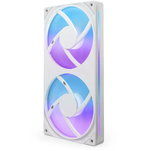 NZXT F240 RGB CORE UNIBODY - 240mm - Chassi fläkt - 240mm - Vit - 30 dBA