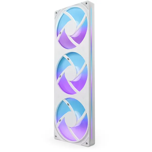 NZXT F360 RGB CORE UNIBODY - 360mm - Chassi fläkt - Vit - 30 dBA