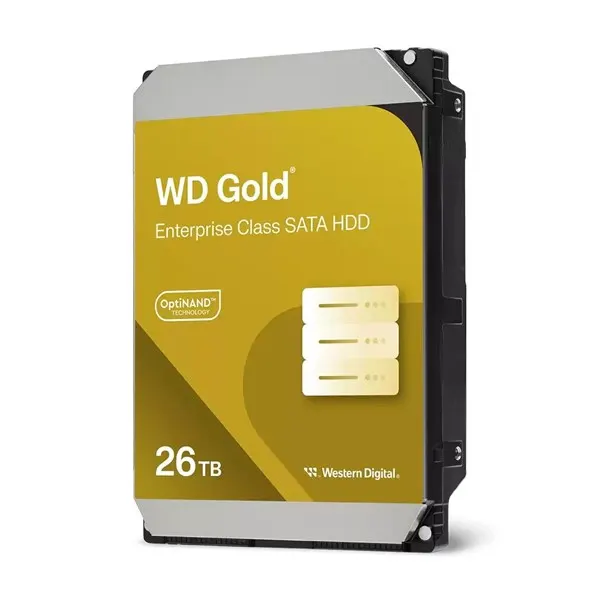 WD Gold - 26TB - Hårddisk - WD261KRYZ - SATA-600 - 3,5"