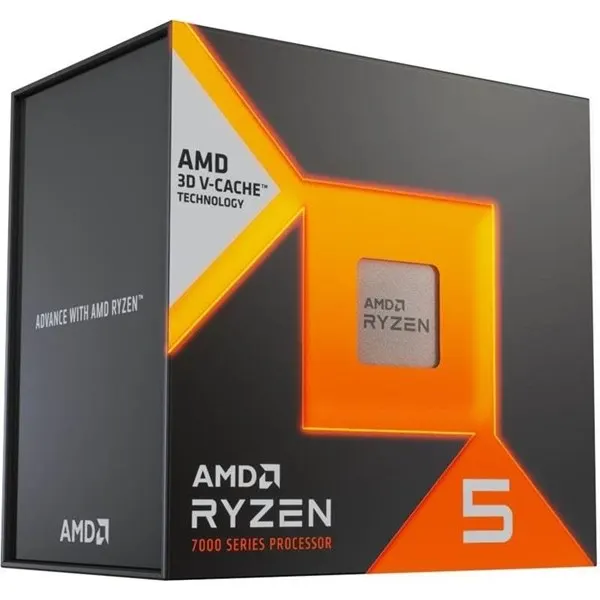 AMD Ryzen 5 7500X3D CPU - 6 kärnor - 4 GHz - AMD AM5 - AMD Boxed (utan kylare)