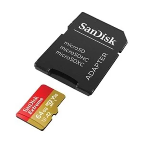 SANDISK Extreme MicroSD/SD - 170MB/s - 64GB