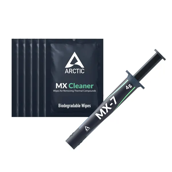 Arctic MX-7 (4 g) with 6 pcs MX Cleaner - Kylpasta