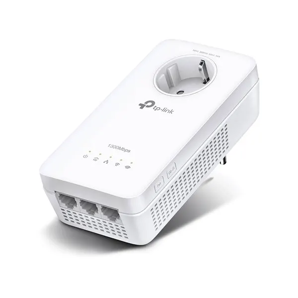 TP-Link TL-WPA8631P AV1300 Gigabit Passthrough Powerline AC Wi-Fi Extender (1-Pack) Homeplug / PowerLine