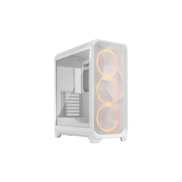 Fractal Design Meshify 3 White RGB - Chassi - Miditower - Vit