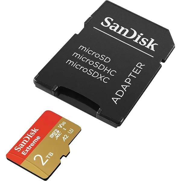 SANDISK Extreme MicroSD/SD - 240MB/s - 2TB