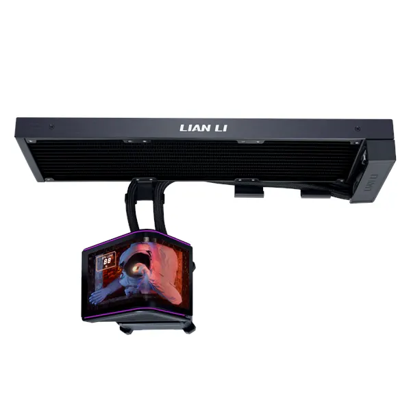 Lian Li HydroShift II OLED Curved 360 FANLESS - CPU Vattenkylare