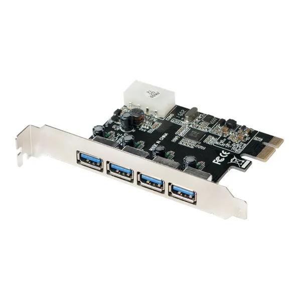 LogiLink USB 3.0 4-Port PCI Express Card - USB-ad