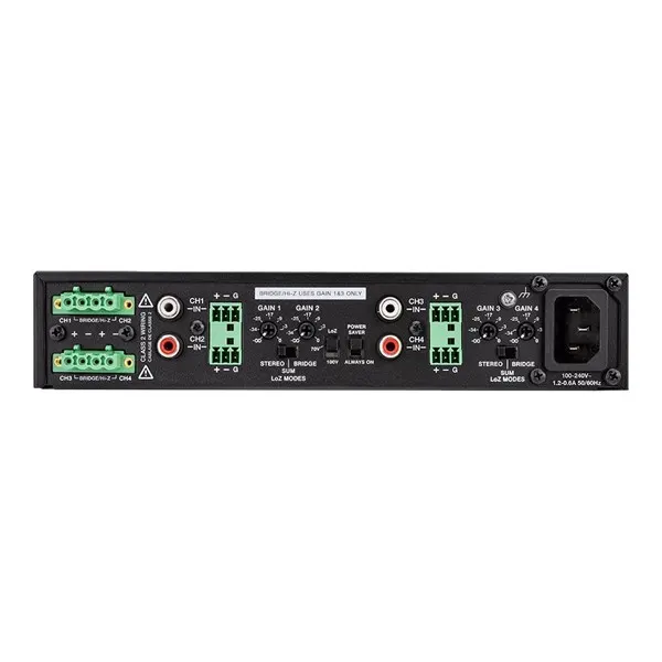 Crestron Electronics Crestron X-Series AMP-X300 - amplifier - Förstärkare - Svart