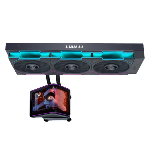 Lian Li HydroShift II OLED Curved 360TL - CPU Vattenkylare - Max 33 dBA