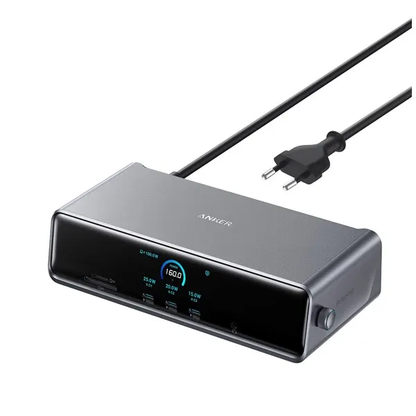 Anker Prime Docking Station (14-in-1 Triple Display DisplayLink)