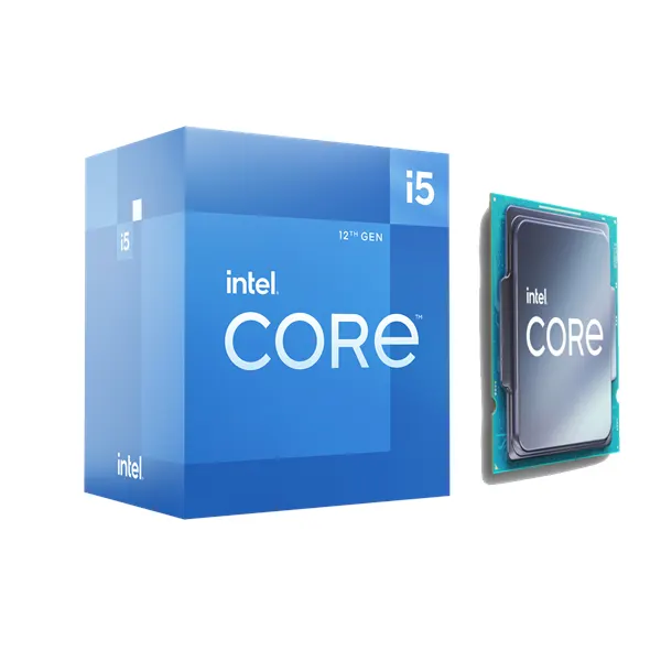 Intel Core i5-12400 Alder Lake CPU - 6 kärnor - 2.5 GHz - Intel LGA1700 - Intel Boxed (med kylare)