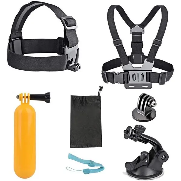 Akaso Action Camera accessories - 7 pieces