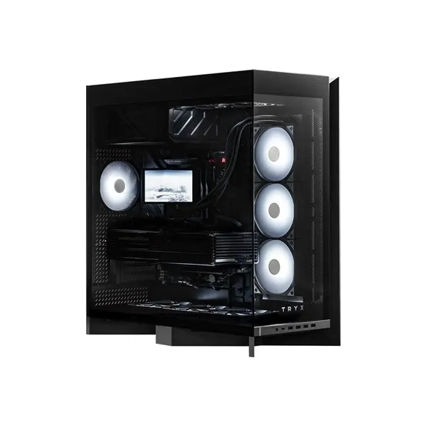 Tryx LUCA L70 - mid tower - extended ATX - Chassi - Tower - Svart