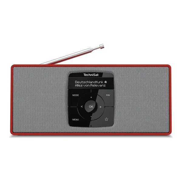 TechniSat DigitRadio 2 S - DAB+ radio - Röd