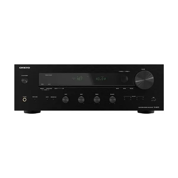 Onkyo TX-8470 - network audio receiver - Nätverksmottagare - Svart