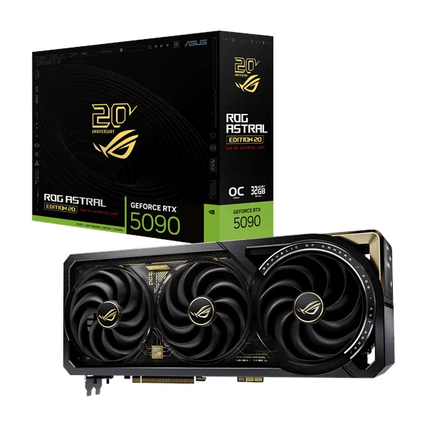 ASUS GeForce RTX 5090 ROG Astral 20th Edition - 32GB GDDR7 RAM - Grafikkort