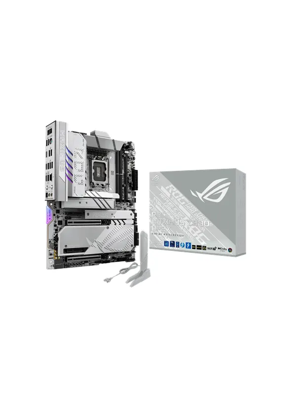 ASUS ROG MAXIMUS Z890 APEX Moderkort - Intel Z890 - Intel LGA1851 - DDR5 RAM - ATX