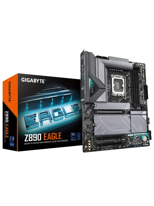GIGABYTE Z890 EAGLE Moderkort - Intel Z890 - Intel LGA1851 - DDR5 RAM - ATX