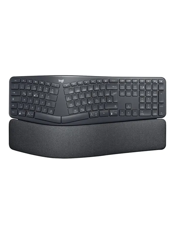 Logitech ERGO K860 Wireless Ergonomic - US (ISO) - Gaming Tangentbord - Engelska (US) - Svart