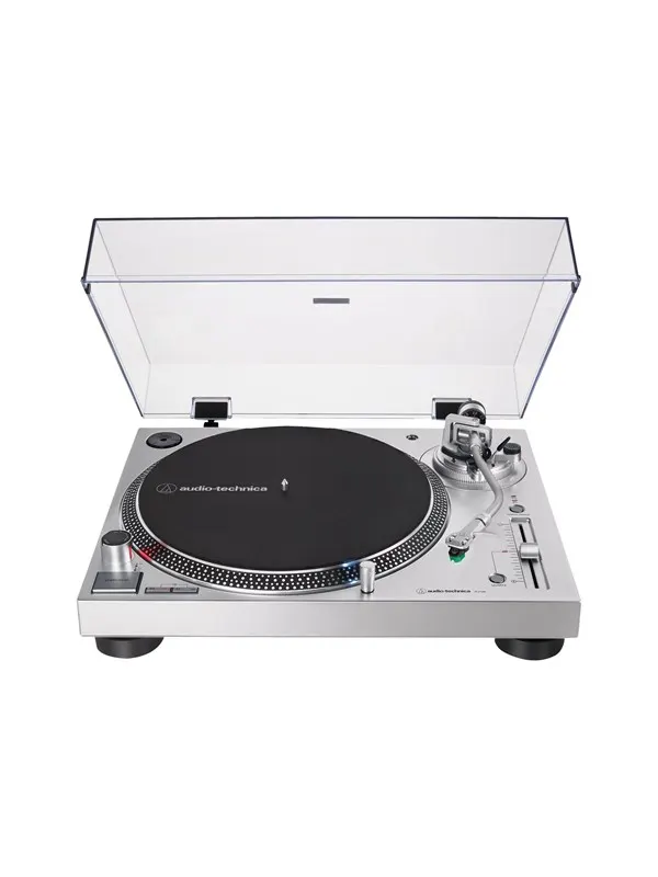 Audio-Technica AT-LP120XUSB - Manuell - Direktdriven - USB - Skivspelare Silver