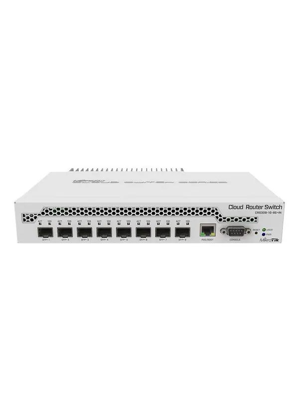 MikroTik CRS309-1G-8S+IN 9-Port Switch (8x 10G SFP+ / 1x 1G RJ45)