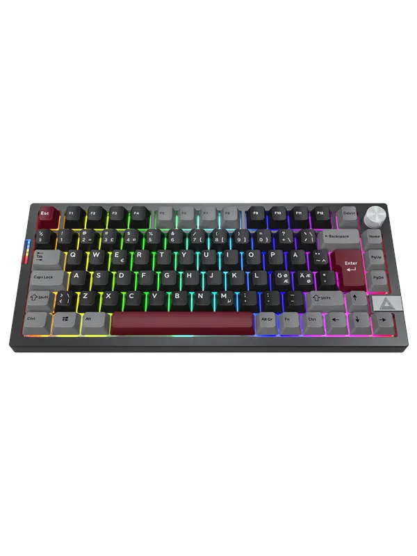 Montech Mkey PRO 75% - Darkness - Gaming Tangentbord - Nordisk - Svart