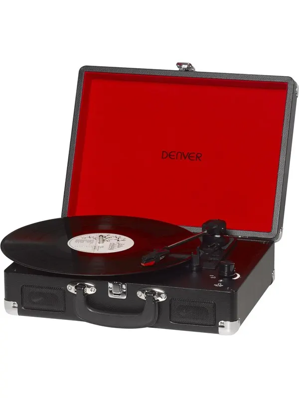 DENVER VPL-120 - turntable - Skivspelare Black