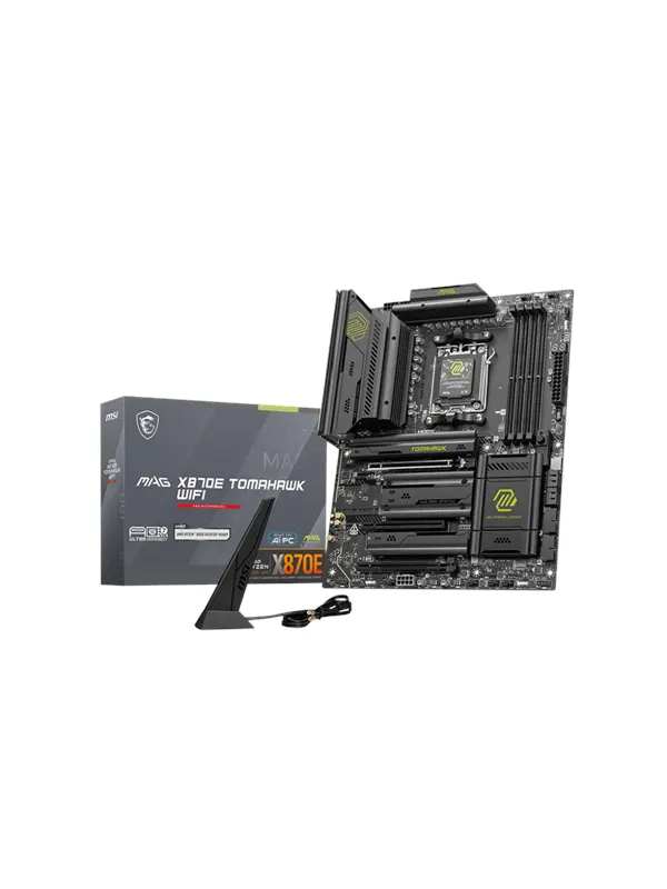 MSI MAG X870E TOMAHAWK WIFI Moderkort - AMD X870E - AMD AM5 - DDR5 RAM - ATX