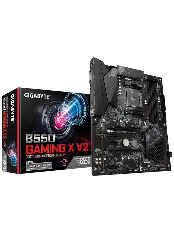 GIGABYTE B550 GAMING X V2 Moderkort - AMD B550 - AMD AM4 - DDR4 RAM - ATX